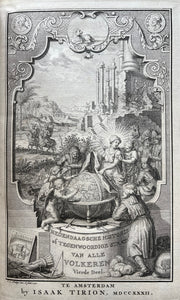 Arabisch Schiereiland, Perzië - Hedendaagsche Historie Of Tegenwoordige Staat van alle Volkeren Vierde Deel - Isaäk Tirion - 1732