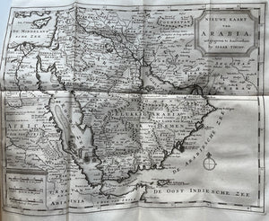 Arabisch Schiereiland, Perzië - Hedendaagsche Historie Of Tegenwoordige Staat van alle Volkeren Vierde Deel - Isaäk Tirion - 1732