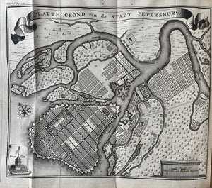 Rusland, Scandinavië, Nova Zembla - Hedendaagsche Historie Of Tegenwoordige Staat van alle Volkeren Zevende Deel - Isaäk Tirion - 1735