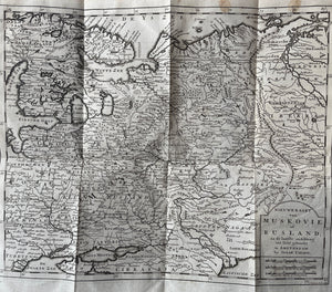Rusland, Scandinavië, Nova Zembla - Hedendaagsche Historie Of Tegenwoordige Staat van alle Volkeren Zevende Deel - Isaäk Tirion - 1735