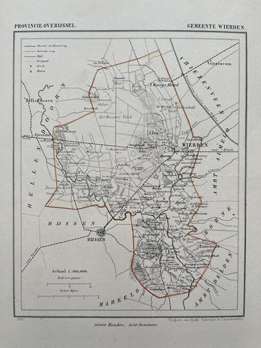 Wierden - Kuijper / Suringar - 1867
