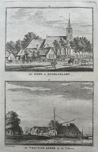 KUDELSTAART / VROUWENAKKER - H Spilman - ca. 1750