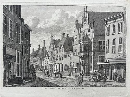 MIDDELBURG West-Indisch Huis - KF Bendorp - 1793
