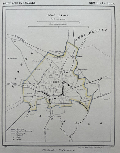 GOOR - Kuijper / Suringar - 1865