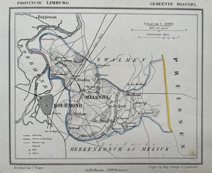 Maasniel - Kuijper / Suringar - ca. 1867