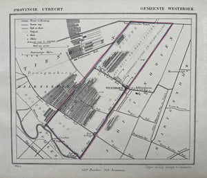 WESTBROEK - Kuijper/Suringar - 1865