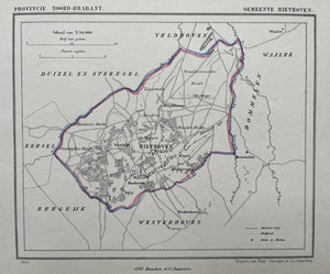 RIETHOVEN - J Kuijper / H Suringar - 1866