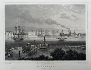 ROTTERDAM Willemskade - JL Terwen / GB van Goor - 1858