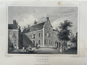 UTRECHT Gouvernementshuis - JL Terwen / GB van Goor - 1858