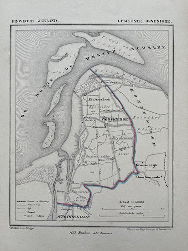 OSSENISSE - Kuijper / Suringar - ca. 1867