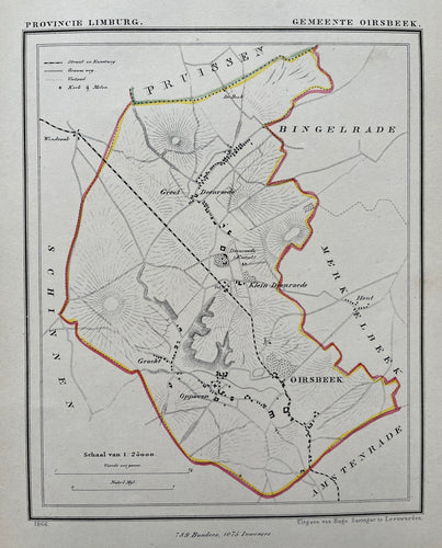OIRSBEEK - Kuijper / Suringar - 1866