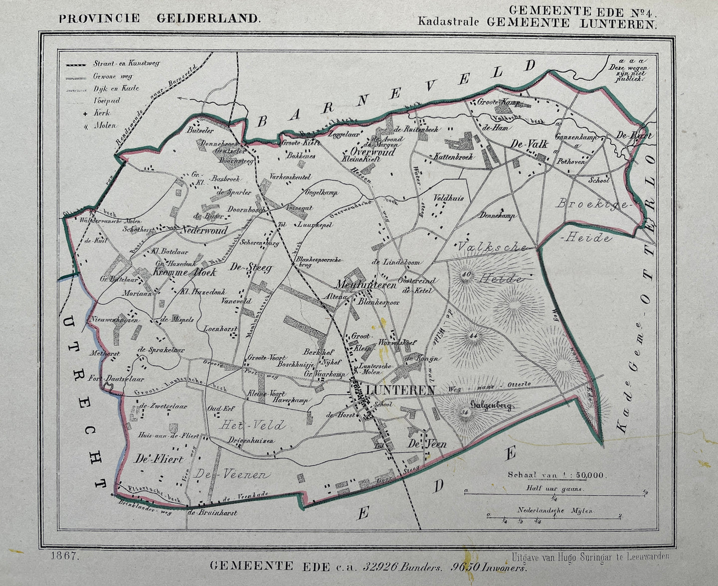 LUNTEREN - J Kuijper / H Suringar - 1867
