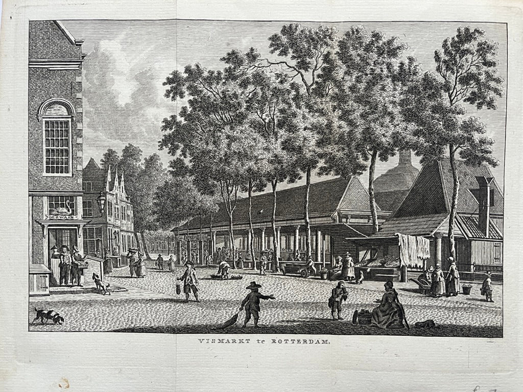 ROTTERDAM Vismarkt - KF Bendorp - 1793