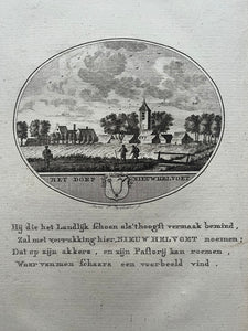 HELLEVOETSLUIS (Nieuw Helvoet) - Van Ollefen & Bakker - 1793