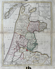 Load image in Gallery view, Atlas Nederland - W.A. Bachiene - 1794