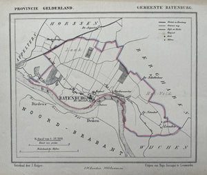 BATENBURG - J Kuijper / H Suringar - ca. 1867