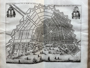 Amsterdam Beschryvinge van Amsterdam - Casparus Commelin - 1693