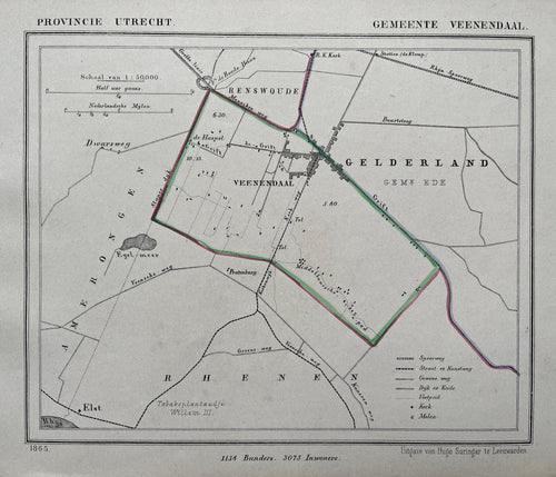 VEENENDAAL - J Kuijper / H Suringar - 1865