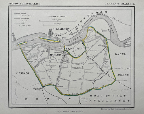 CHARLOIS Rotterdam - Kuijper / Suringar - 1867