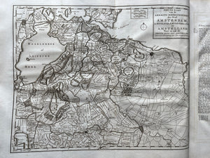 Amsterdam Amsterdam, In Zyne Opkomst, Aanwas, Geschiedenissen 4 delen - Jan Wagenaar - 1760-1768