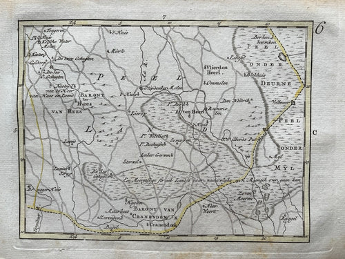Brabant  Geldrop / Asten / Budel - C en JC Sepp - 1773