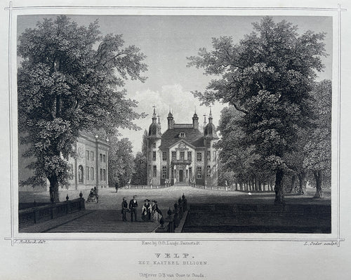VELP Kasteel Biljoen - JL Terwen / GB van Goor - 1858