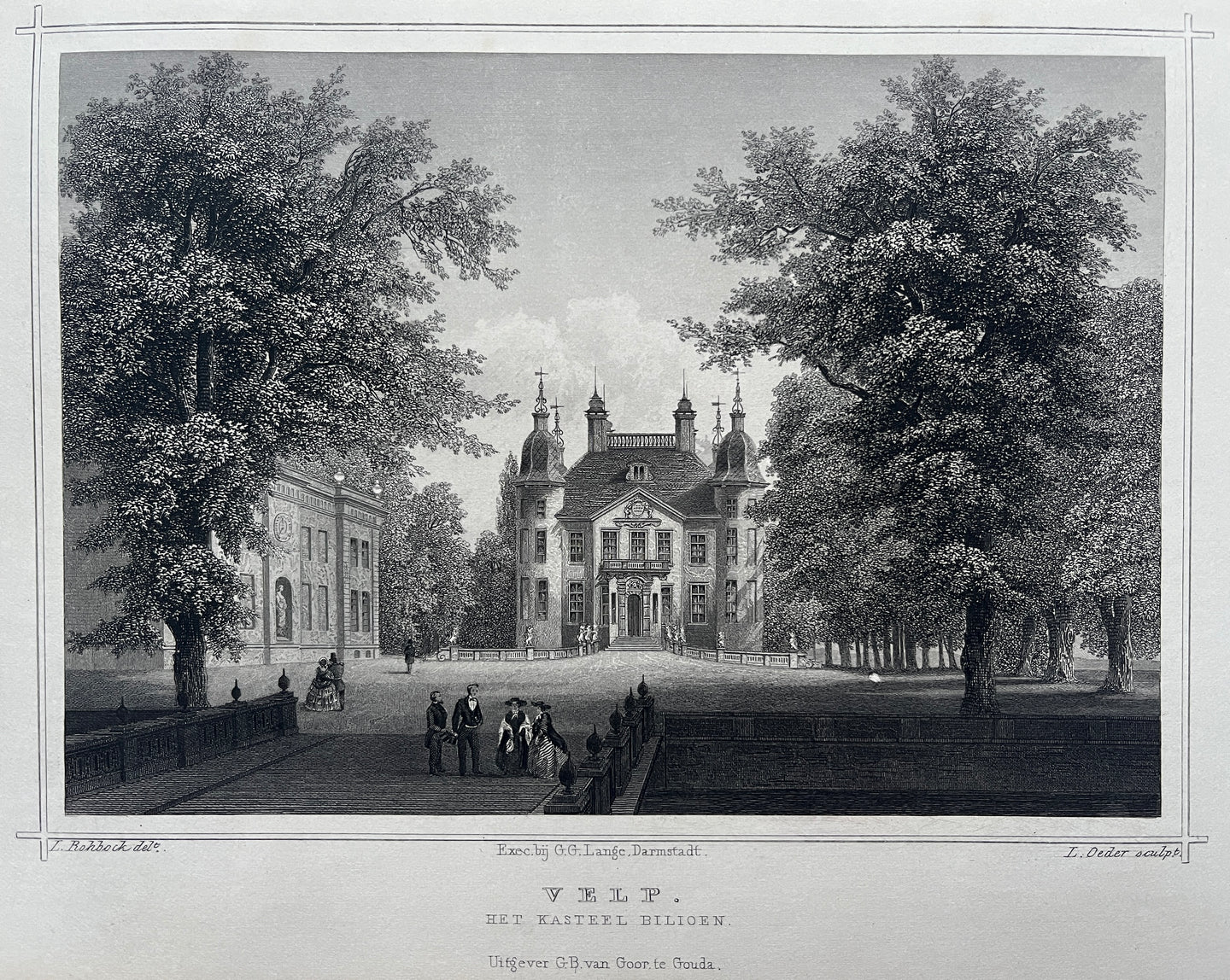 VELP Kasteel Biljoen - JL Terwen / GB van Goor - 1858