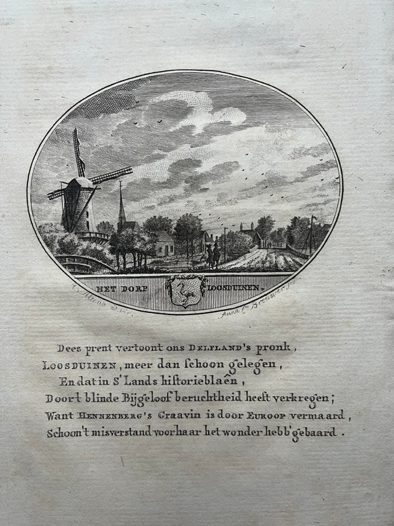 LOOSDUINEN - Van Ollefen & Bakker - 1793