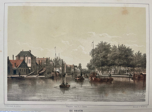 Leiden De Haven - GJ Bos / PWM Trap / DJ Couvée - ca 1859