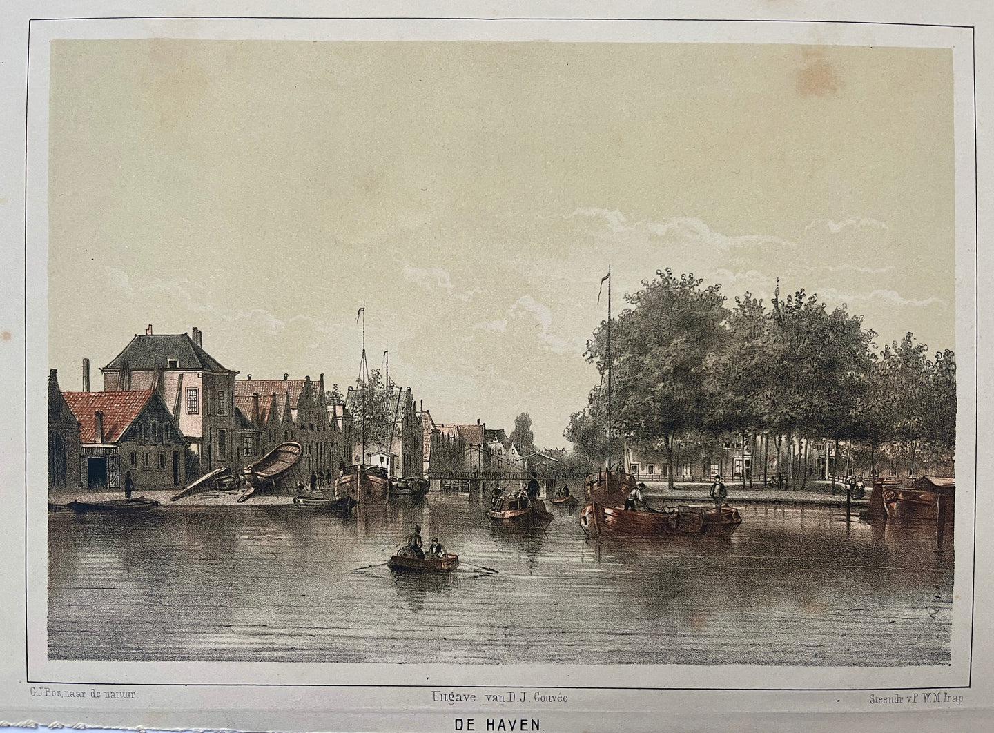 Leiden De Haven - GJ Bos / PWM Trap / DJ Couvée - ca 1859