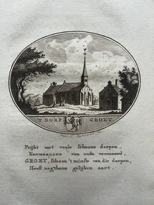 GROET Dorpsgezicht - Van Ollefen & Bakker - 1793