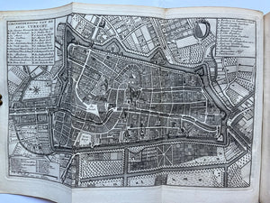 Utrecht - Tegenwoordige Staat der Vereenigde Nederlanden 2 delen - Isaäk Tirion - 1758 - bijzonder fraaie uitgave met 28 extra prenten