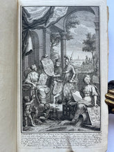 Load image in Gallery view, Utrecht - Tegenwoordige Staat der Vereenigde Nederlanden 2 delen - Isaäk Tirion - 1758 - bijzonder fraaie uitgave met 28 extra prenten