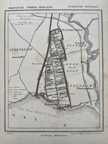 WESTZAAN - Kuijper / Suringar - 1869