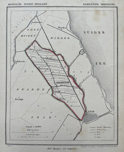 MIDDELIE - Kuijper / Suringar - 1867