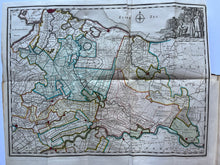 Afbeelding in Gallery-weergave laden, Utrecht - Tegenwoordige Staat der Vereenigde Nederlanden 2 delen - Isaäk Tirion - 1758 - bijzonder fraaie uitgave met 28 extra prenten