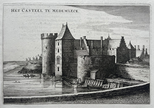 MEDEMBLIK Kasteel - J Blaeu - 1649