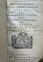 Afbeelding in Gallery-weergave laden, Nederlanden Duitsland Commentatorium Rerum Germanicum - Petrus Bertius / Willem Jansz. Blaeu - 1634