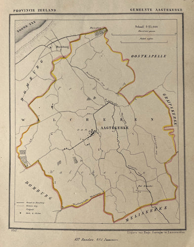 Aagtekerke - Kuijper / Suringar - 1867