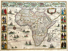 Load image in Gallery view, Afrika Africa - Joan Blaeu - 1643