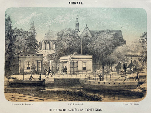 Alkmaar - PW van de Weijer / JC Loman jr - 1857