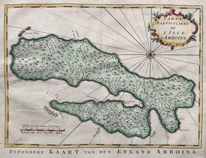 Indonesië Molukken Ambon Island Indonesia - J van der Schley / P de Hondt - 1763
