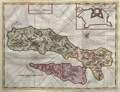 Indonesië Indonesia Molukken Ambon Timor - F Valentijn - 1724