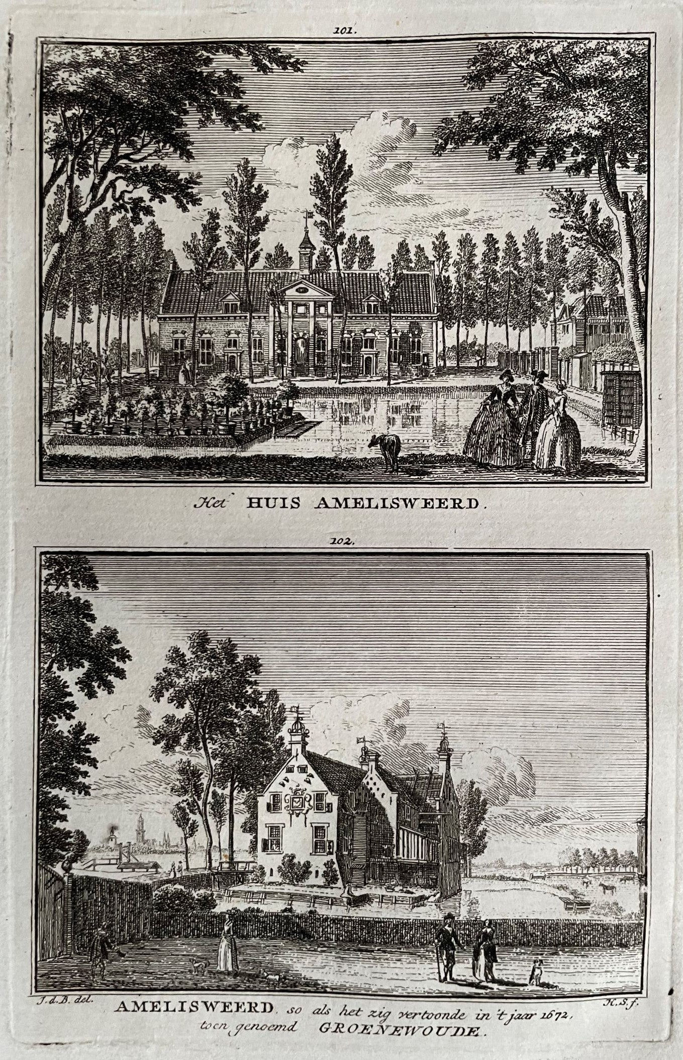 Bunnik Amelisweerd - Spilman - ca. 1750