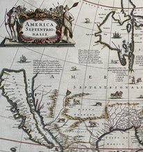 Load image in Gallery view, Noord-Amerika North America - J Janssonius - 1653