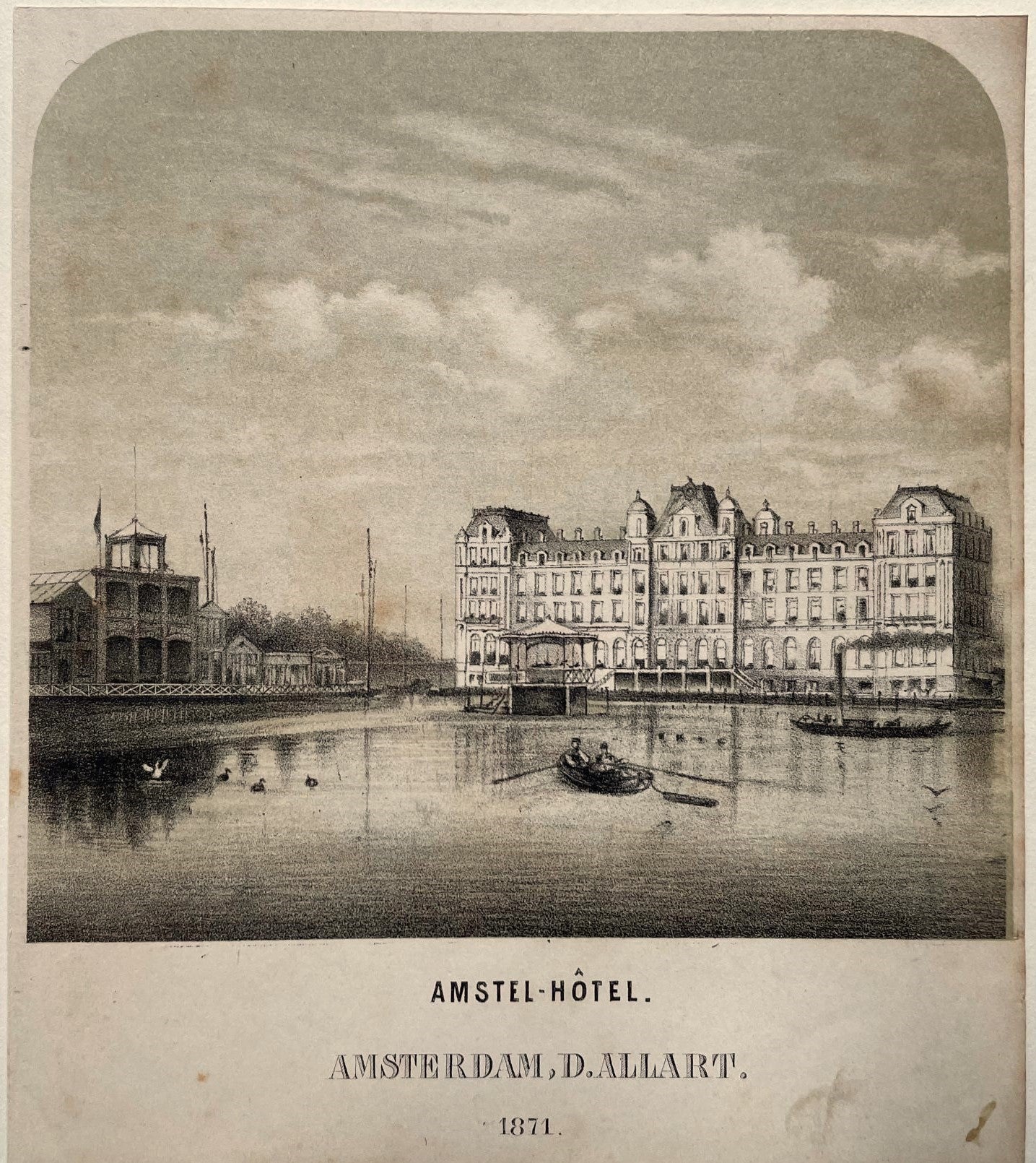 Amsterdam Amstel Hotel - D Allart - 1871