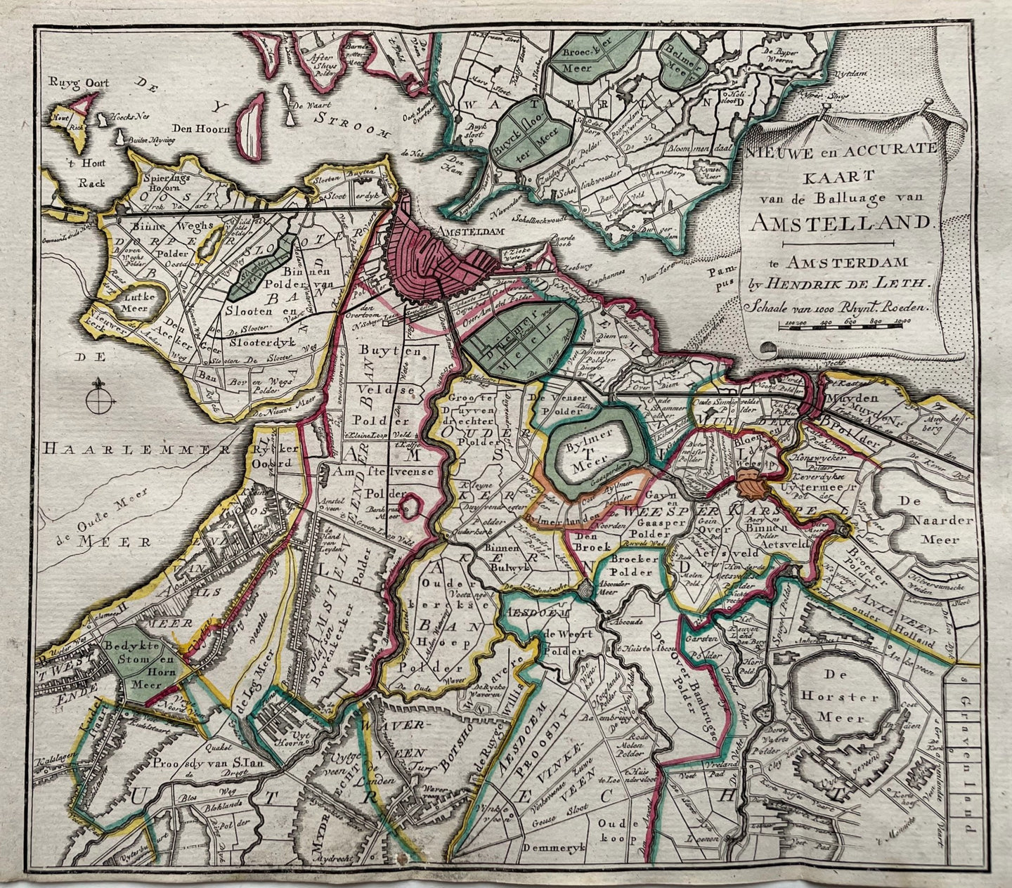 Holland Amstelland Amsterdam - H de Leth - 1740