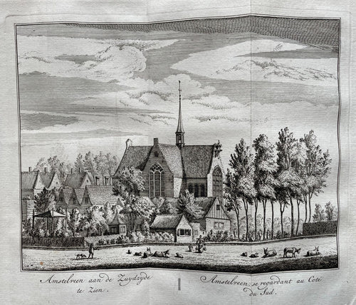 Amstelveen Zuidzijde - L Schenk - ca. 1760