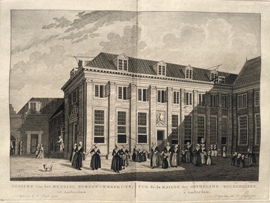 Amsterdam Burgerweeshuis meisjes Amsterdams Museum - P Fouquet - 1783