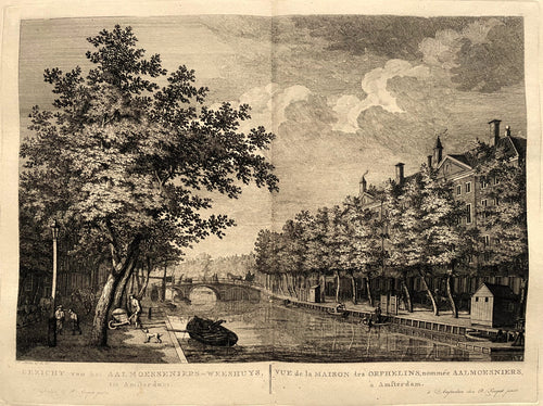 Amsterdam Prinsengracht Gerechtshof - P Fouquet - 1783